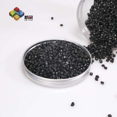 PE PP Raw Material Plastic pellets Virgin Black Masterbatch special for pipes