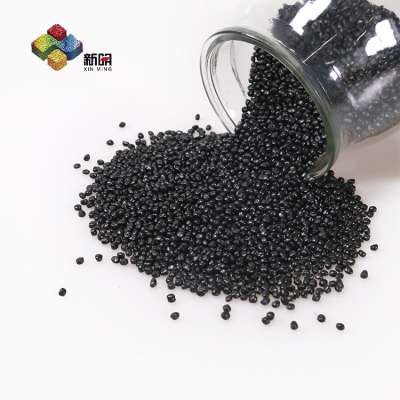 Chinese factory direct sell plastic raw material HDPE/LDPE/PP recycled injection grade black masterbatch