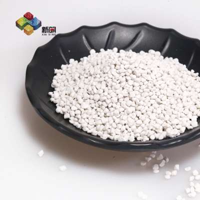 factory pp pe raw materials plastic filler masterbatch pellets granule for woven bags fruit basket pails use