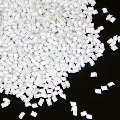 Plastic raw materials HDPE white masterbatch high density polyethylene